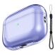 Захисний чохол AHASTYLE Crystal Case для Apple AirPods Pro 2 - Transparent Purple (306012V). Фото 1 з 7