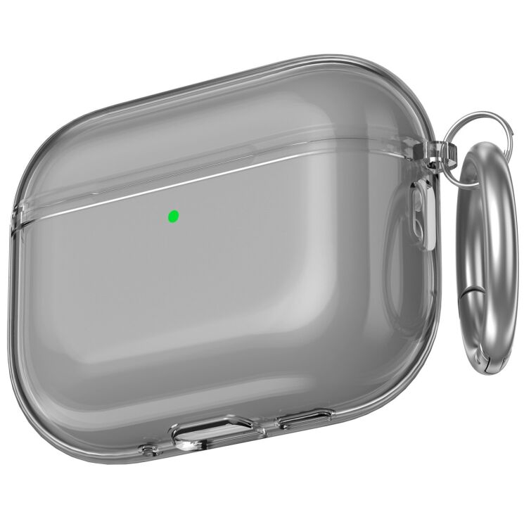 Защитный чехол AHASTYLE Crystal Case для AirPods Pro 3 - Transparent Black (390129H) Защитный чехол AHASTYLE Crystal Case для AirPods Pro 3 - Transparent Black: фото 1 из 6