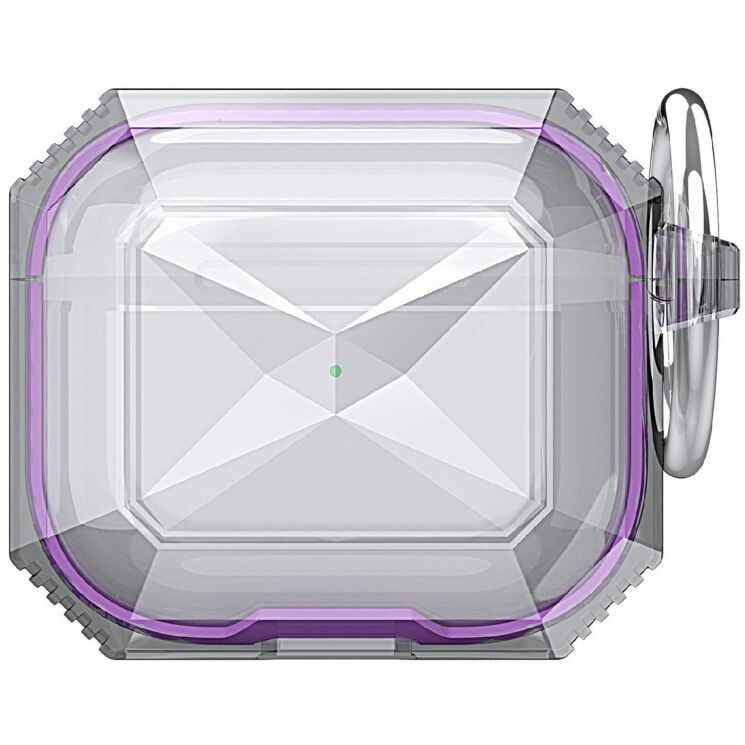 Захисний чохол AHASTYLE Dual Color для Apple AirPods 4 - Purple: фото 1 з 8