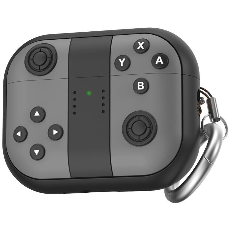 Захисний чохол AHASTYLE Game Controller для Apple AirPods Pro 3 - Black / Grey (390148BH) Захисний чохол AHASTYLE Game Controller для Apple AirPods Pro 3 - Black / Grey: фото 1 з 7