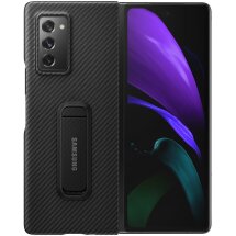 Защитный чехол Aramid Standing Cover для Samsung Galaxy Fold 2 (EF-XF916SBEGRU) - Black: фото 1 из 8