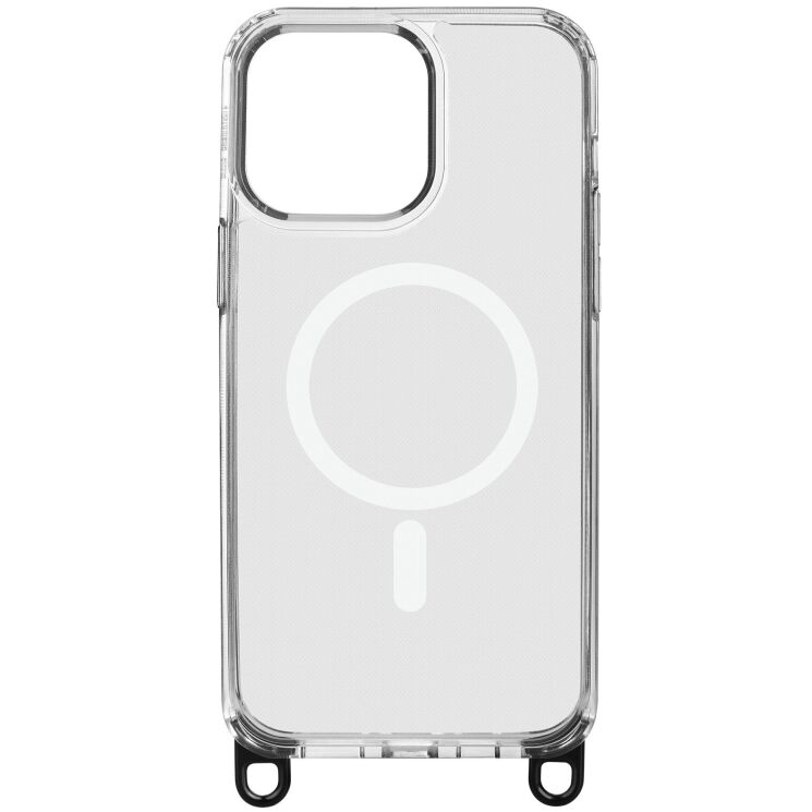 Захисний чохол ArmorStandart Crossbody Air MagSafe для Apple iPhone 15 Pro Max - Clear: фото 1 з 2