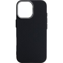 Захисний чохол ArmorStandart LikeCarbon2 MagCase для iPhone 17 - Kevlar Black: фото 1 з 8