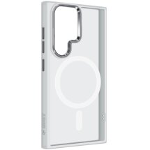 Защитный чехол ArmorStandart Unit MagSafe для Samsung Galaxy S25 Ultra (S938) - Matte Clear Silver: фото 1 из 6