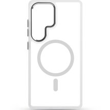 Захисний чохол ArmorStandart Unit MagSafe для Samsung Galaxy S25 Ultra (S938) - Matte Clear Silver: фото 1 з 6