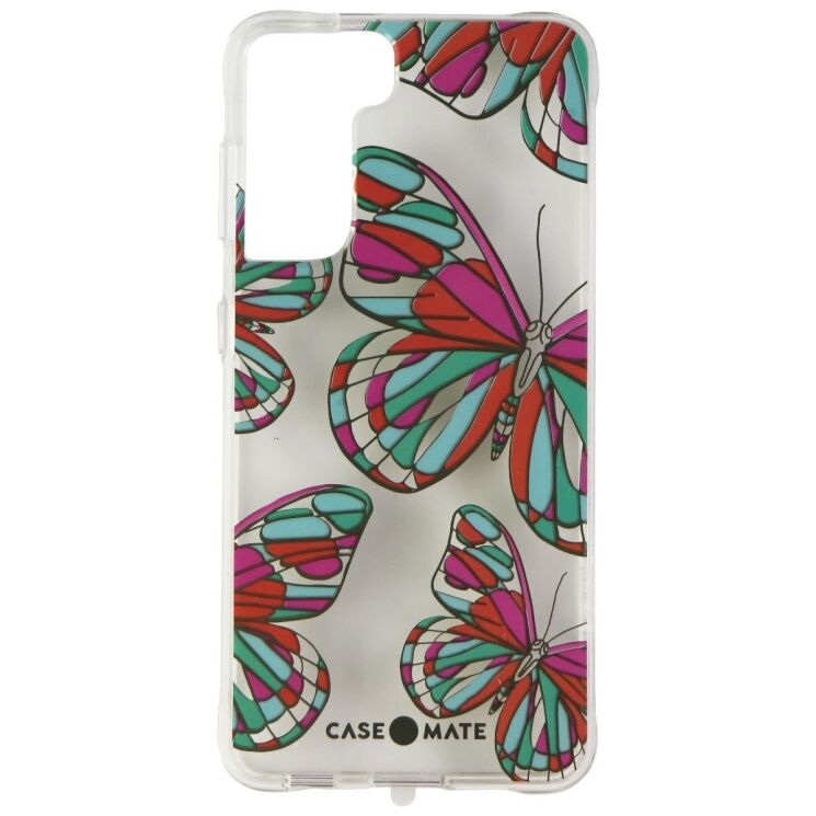 Защитный чехол Case-Mate Tough Prints для Samsung Galaxy S21 (G991) CM046192 - Butterflies: фото 1 из 3