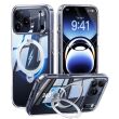 Захисний чохол CASEKOO Crystal Clear Magic Stand для iPhone 18 Pro / 17 Pro - Transparent (423636T)