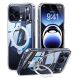 Захисний чохол CASEKOO Crystal Clear Magic Stand для iPhone 18 Pro / 17 Pro - Transparent (423636T). Фото 1 з 12