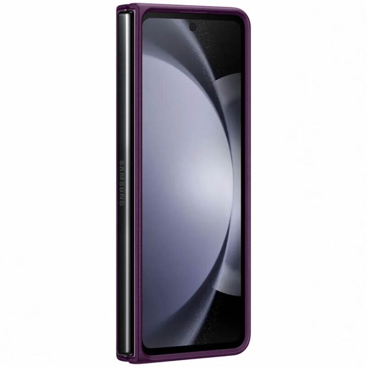 Защитный чехол Copiex Leather Cover (FF) для Samsung Galaxy Fold 5 - Purple: фото 4 из 5