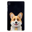 Защитный чехол Deexe Animal Series для Samsung Galaxy Tab A7 Lite (T220/T225) - Corgi (252150E)