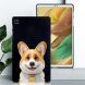 Защитный чехол Deexe Animal Series для Samsung Galaxy Tab A7 Lite (T220/T225) - Corgi (252150E). Фото 2 из 5