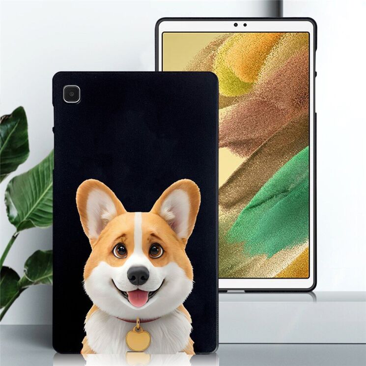 Защитный чехол Deexe Animal Series для Samsung Galaxy Tab A7 Lite (T220/T225) - Corgi: фото 2 из 5