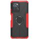 Защитный чехол Deexe Armor Bear для Infinix Note 10 Pro (X695C) - Red (299419R). Фото 2 из 6