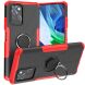 Защитный чехол Deexe Armor Bear для Infinix Note 10 Pro (X695C) - Red (299419R). Фото 1 из 6