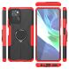 Защитный чехол Deexe Armor Bear для Infinix Note 10 Pro (X695C) - Red (299419R). Фото 6 из 6