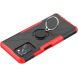 Защитный чехол Deexe Armor Bear для Infinix Note 10 Pro (X695C) - Red (299419R). Фото 3 из 6