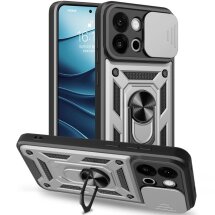 Захисний чохол Deexe Armor Shield для OnePlus 13T - Silver: фото 1 з 9