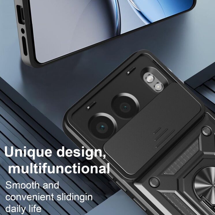 Защитный чехол Deexe Armor Shield для OnePlus Nord 4 - Black: фото 7 из 9