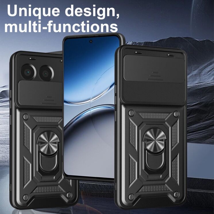 Защитный чехол Deexe Armor Shield для OnePlus Nord 4 - Black: фото 2 из 9