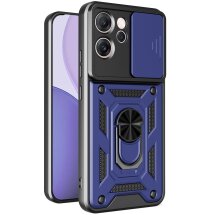 Захисний чохол Deexe Armor Shield для OPPO Reno 14 F/FS - Blue: фото 1 з 9