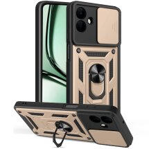 Захисний чохол Deexe Armor Shield для Samsung Galaxy A07 (A075) - Gold: фото 1 з 10