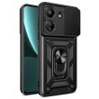 Защитный чехол Deexe Armor Shield для Xiaomi Redmi 13C / Poco C65 - Black (342561B)