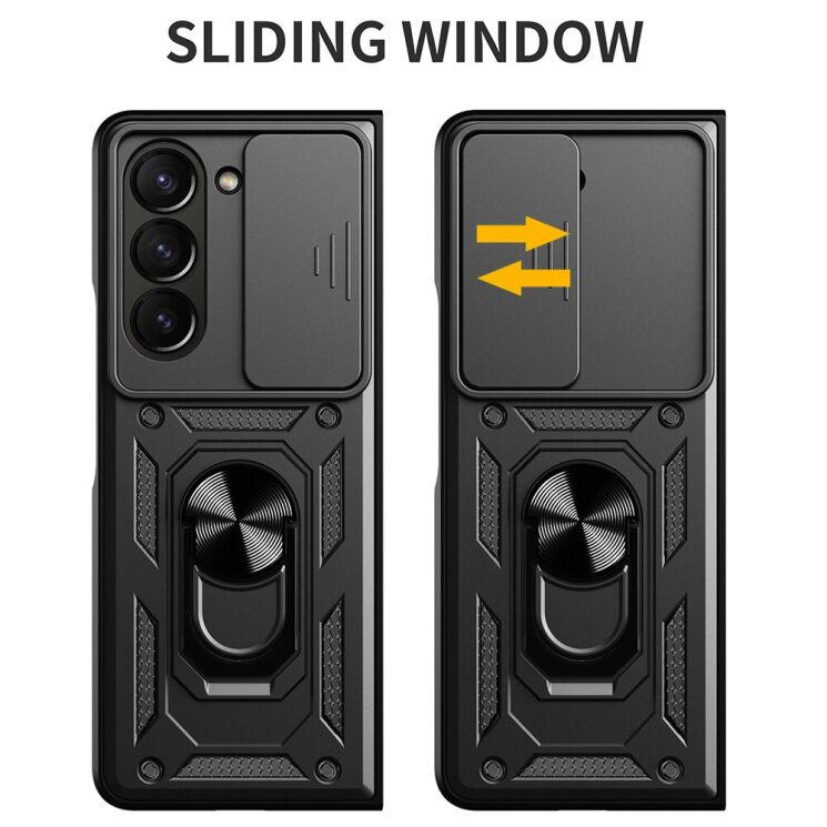 Захисний чохол Deexe Armor Shield (FF) для Samsung Galaxy Fold 7 - Black: фото 2 з 11