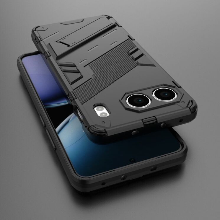 Защитный чехол Deexe Bibercas для OnePlus Nord 4 - Black: фото 4 из 7