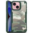 Защитный чехол Deexe Camo Case для Apple iPhone 15 - Green (329564G)