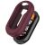Защитный чехол Deexe Color Frame для Xiaomi Mi Smart Band 9 - Wine Red: фото 1 из 8