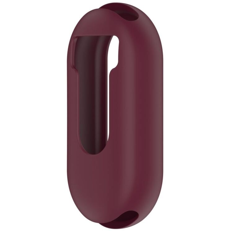 Защитный чехол Deexe Color Frame для Xiaomi Mi Smart Band 9 - Wine Red: фото 3 из 8