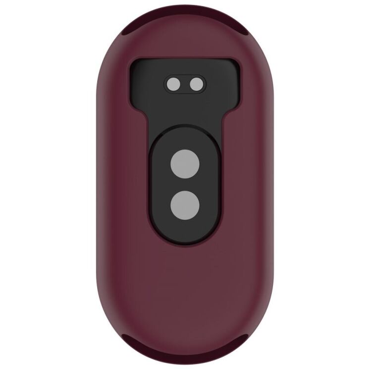 Защитный чехол Deexe Color Frame для Xiaomi Mi Smart Band 9 - Wine Red: фото 5 из 8