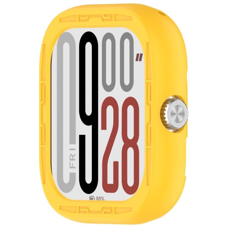 Защитный чехол Deexe Color Frame для Xiaomi Redmi Watch 5 - Yellow: фото 2 из 8