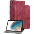 Защитный чехол Deexe Cute Tiger для Samsung Galaxy Tab A9 (X110/115) - Red (339341R)