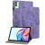 Защитный чехол Deexe Cute Tiger для TECNO Megapad 11 - Purple: фото 1 из 7