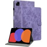 Захисний чохол Deexe Cute Tiger для Xiaomi Pad 6 / 6 Pro - Purple (323609V)