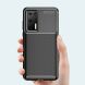Защитный чехол Deexe Fusion для Huawei P40 - Black (256803B). Фото 2 из 10