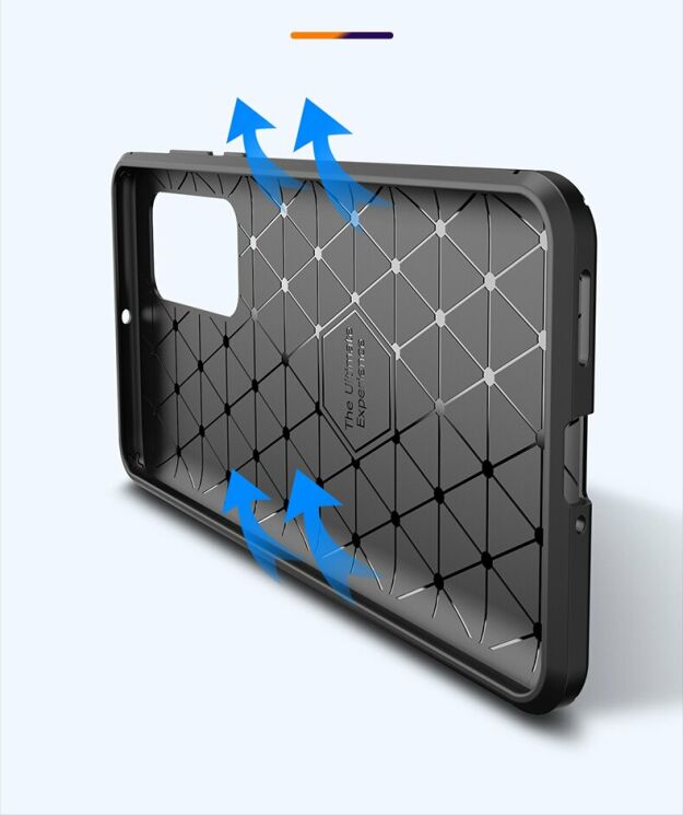 Защитный чехол Deexe Fusion для Huawei P40 - Black: фото 9 из 10