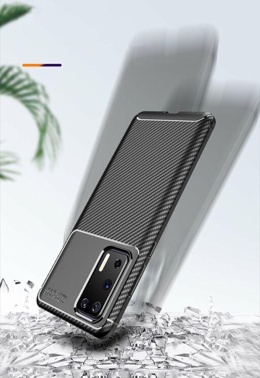 Защитный чехол Deexe Fusion для Huawei P40 - Black: фото 7 из 10