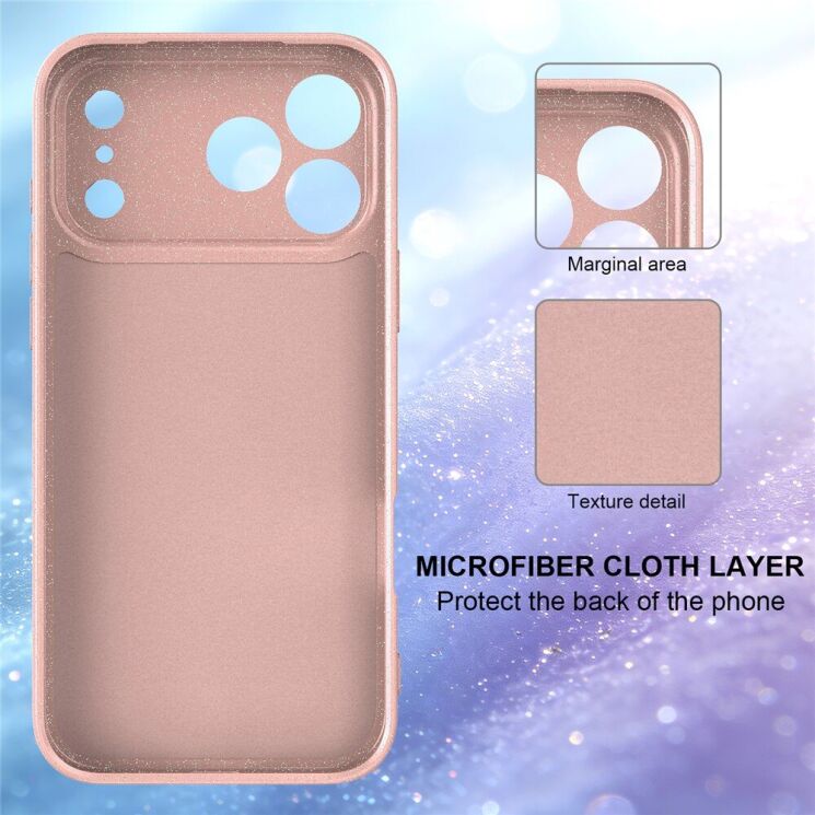 Захисний чохол Deexe Glitter Case with MagSafe для iPhone 18 Pro / 17 Pro - Black (423658B) Захисний чохол Deexe Glitter Case with MagSafe для iPhone 18 Pro / 17 Pro - Black: фото 4 з 7