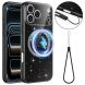 Захисний чохол Deexe Glitter Case with MagSafe для iPhone 18 Pro / 17 Pro - Black (423658B). Фото 1 з 7
