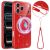 Захисний чохол Deexe Glitter Case with MagSafe для iPhone 18 Pro Max / 17 Pro Max - Red: фото 1 з 7