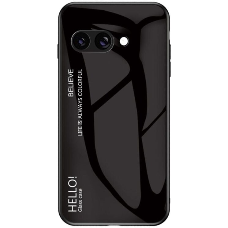 Захисний чохол Deexe Gradient Color для Google Pixel 9a - Black: фото 1 з 15