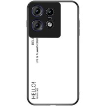 Защитный чехол Deexe Gradient Color для Motorola Edge 50 Pro - White: фото 1 из 12