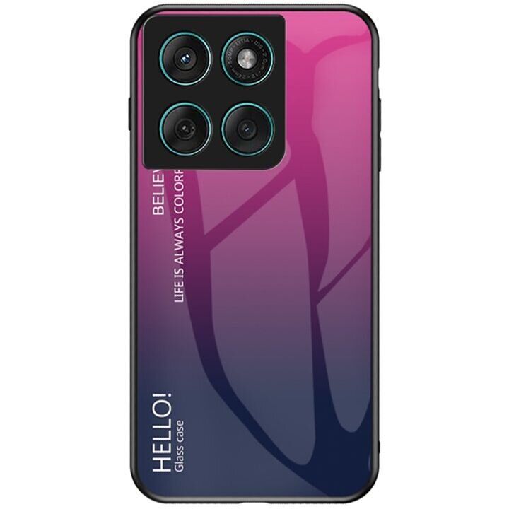 Защитный чехол Deexe Gradient Color для Motorola Edge 60 / Edge 60 Fusion - Rose: фото 1 из 11