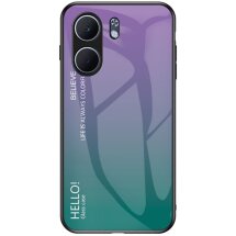 Захисний чохол Deexe Gradient Color для OPPO A5x - Purple: фото 1 з 8