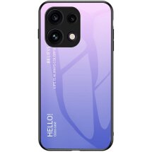 Защитный чехол Deexe Gradient Color для OPPO Reno 16 F - Pink / Purple: фото 1 из 7