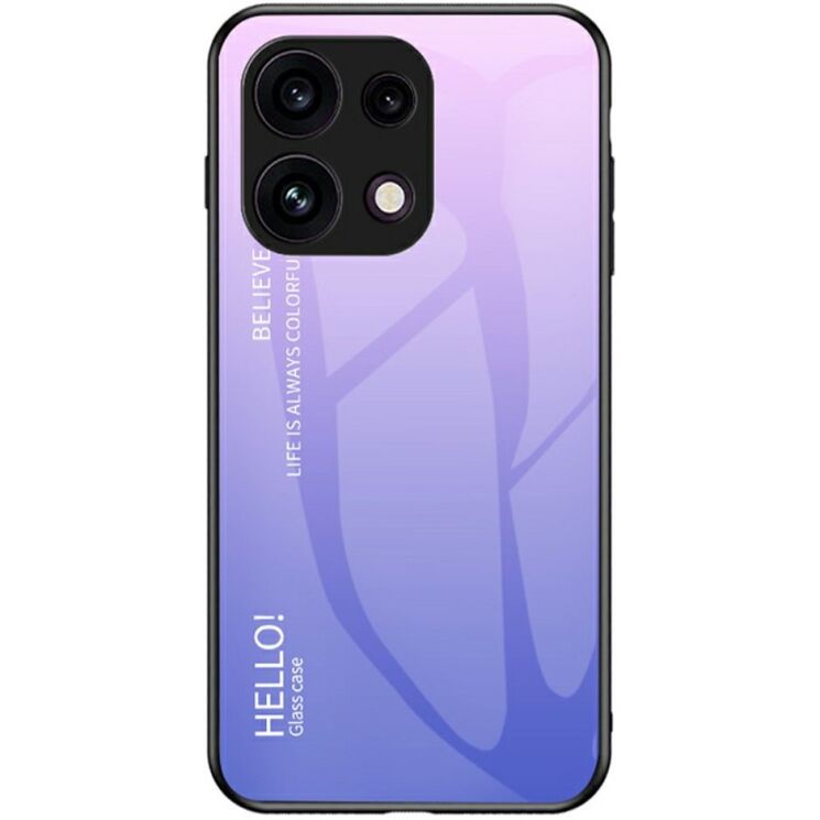 Защитный чехол Deexe Gradient Color для OPPO Reno 16 F - Pink / Purple: фото 1 из 7