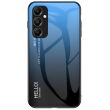 Защитный чехол Deexe Gradient Color для Samsung Galaxy A05s (A057) - Black / Blue (340328BL)