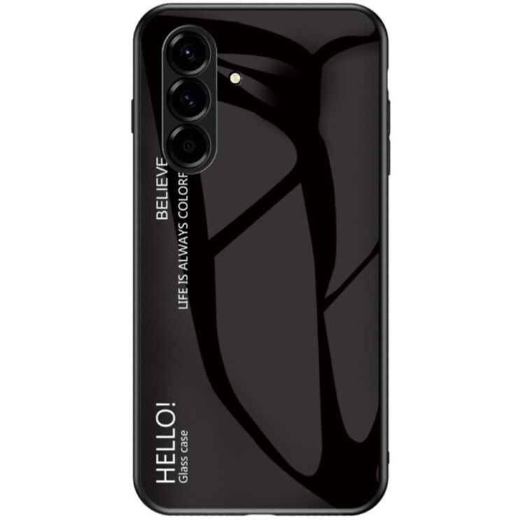 Защитный чехол Deexe Gradient Color для Samsung Galaxy A37 (A376) - Black: фото 1 из 8